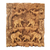Holzrelief-Platte, 'Sweet Memory - Wandrelief aus handgefertigtem Holz mit Elefantenmotiv