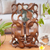 Wood mask, 'Three Good Relationships' - Handcrafted Wood Decor Wall Mask from Bali (image 2) thumbail