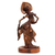 Wood sculpture, full-size 'Janger Dancer' - Dance and Music Wood Sculpture from Indonesia (image 2b) thumbail