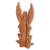 Wood relief panel, 'Angelic Blessings' - Artisan Hand Carved Wood Angel Motif Wall Relief Panel (image 2b) thumbail