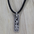 Men's sterling silver pendant necklace, 'Bold Dragon' - Sterling Silver Dragon Pendant Necklace for Men (image 2) thumbail