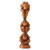Wood statuette, 'Three Level Yogi' - Wood statuette (image 2b) thumbail