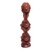 Wood statuette, 'Three Level Yogi' - Wood statuette (image 2c) thumbail