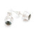 Blue topaz stud earrings, 'Blue Simplicity' - Classic Blue Topaz and Sterling Silver Round Stud Earrings