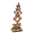 Escultura de madera - Escultura de deidad hindú pintada a mano artesanal de Bali