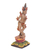Wood sculpture, 'Supreme God Acintya' - Artisan Crafted Hand Painted Hindu Deity Sculpture from Bali