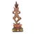 Escultura de madera - Escultura de deidad hindú pintada a mano artesanal de Bali