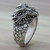 Men's sterling silver ring, 'Dragon Courage' - Animal Themed Sterling Silver Dragon Ring for Men (image 2) thumbail
