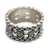 Sterling silver band ring, 'Luck Has It' - Lucky Knots on Sterling Silver Band Ring from Bali (image 2c) thumbail