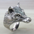 Men's sterling silver ring, 'Wolf Courage' - Animal Themed Sterling Silver Wolf Ring for Men (image 2) thumbail