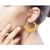 Gold vermeil hoop earrings, 'Jungle Paradise' - Lacy Handcrafted Sterling Silver Earrings Bathed in 22k Gold (image 2j) thumbail