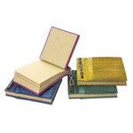 Natural fiber journals, 'Ubud Memoirs' (set of 4) - Colorful Natural Fiber Journals from Bali Artisan (Set of 4)