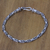 Sterling silver braided bracelet, 'Sinnet' - Balinese Hand Crafted Sterling Silver Braided Bracelet thumbail