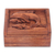 Wood box, 'Lovina Beach Dolphins' - Balinese Dolphin Theme Hand Crafted Wood Box thumbail