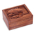 Wood box, 'Lovina Beach Dolphins' - Balinese Dolphin Theme Hand Crafted Wood Box (image 2b) thumbail