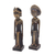 Bronze sculptures, 'Newlyweds' (pair) - Artisan Crafted Set of Two Bronze Sculptures (image 2b) thumbail