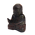Bronze figurine, 'Baby Buddha' - Vintage Style Bronze Buddha Figurine from Bali (image 2b) thumbail
