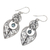 Blue topaz and sterling silver dangle earrings, 'Majapahit Glory' - Blue Topaz and Sterling Silver Dangle Earrings from Bali (image 2b) thumbail