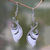 Sterling silver dangle earrings, 'Monarch Wings' - Handcrafted Balinese Butterfly Theme Silver Earrings thumbail