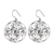Sterling silver dangle earrings, 'Whispering Tendrils' - Artisan Crafted Sterling Silver Dangle Earrings thumbail