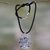 Multi-gemstone pendant necklace, 'Silver Gourami' - Handmade Pearl and Silver Necklace Four Other Faceted Gems (image 2) thumbail