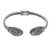 Sterling silver cuff bracelet, 'Majapahit Grandeur' - Grand Sterling Silver Cuff Bracelet Balinese 925 Jewellery