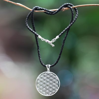 18-Inch Rhodium Plated Necklace with 6mm Crystal Birthstone Beads and Sterling Silver Saint Edith Stein Charm.