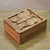 Wood box, 'Wanasari Butterfly' - Hand Carved Wood Box with Butterfly Relief Sculpture Lid (image 2) thumbail