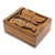 Wood box, 'Wanasari Butterfly' - Hand Carved Wood Box with Butterfly Relief Sculpture Lid (image 2d) thumbail