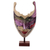 Wood mask, 'Mysterious Woman' - Hand Painted Modern Balinese Mask and Stand (image 2a) thumbail