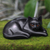 Wood sculpture, 'Lazy Black Cat' - Artisan Carved Black Cat Wood Sculpture (image 2) thumbail