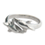 Sterling silver band ring, 'Dolphin Romance' - Sterling Silver Dolphin Band Ring Balinese Artisan Jewelry (image 2a) thumbail
