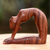Holzskulptur - Handgeschnitzte, signierte balinesische Meerjungfrauenskulptur