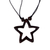 Holzanhänger "Mein Stern der Hoffnung" - Balinesischer handgefertigte Halskette aus Holz im Sterndesign