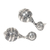 Sterling silver dangle earrings, 'Kendi' - Artisan Crafted Sterling Silver Dangle Earrings from Bali (image 2b) thumbail