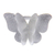 Sterling silver cocktail ring, 'Graceful Butterfly' - Sterling Silver Ring with Three-dimensional Butterfly (image 2a) thumbail