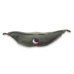 Parachute hammock, 'Jungle Dreams' (double) - Portable Parachute Fabric Hammock Khaki Army Green (Double)