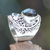 Labradorite and blue topaz cocktail ring, 'Misty Starlight' - Handcrafted Balinese Labradorite and Blue Topaz Silver Ring (image 2b) thumbail