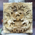 Wood relief panel, 'Jungle Living' - Hand Carved Three Dimensional Elephant Wood Wall Panel (image 2) thumbail