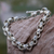 Sterling silver chain bracelet, 'Morning Light' - Sterling Silver Jewelry Artisan Crafted Bracelet from Bali (image 2) thumbail