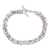 Sterling silver chain bracelet, 'Morning Light' - Sterling Silver Jewelry Artisan Crafted Bracelet from Bali thumbail