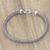 Sterling silver chain bracelet, 'Naga Champion' - Sterling Silver Chain Bracelet Fair Trade Bali Jewelry (image 2) thumbail
