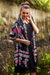 Silk batik shawl, 'Sweet Night Blossoms' - Artisan Crafted Silk Batik Shawl from Bali