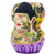 Wood sculpture, 'Peace in Buddha's Face' - Hand Painted Signed Wood Sculpture of Buddha from Bali (image 2c) thumbail