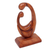 Wood sculpture, 'Mother's Compassion' - Signed Hand Carved Mother and Child Wood Sculpture from Bali (image 2b) thumbail