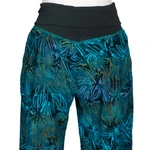 Rayon batik pants, 'Kenanga' - Hand Printed Floral Batik Rayon Pants from Bali