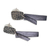 Sterling silver and horn dangle earrings, 'Black Dawn' - Handcrafted Sterling Silver and Black Horn Earrings (image 2b) thumbail