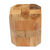 Teak wood puzzle, 'Octagon' - Handcrafted Teak Wood Executive Desk Puzzle Brainteaser (image 2e) thumbail
