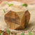 Teak wood puzzle, 'Truncated Cube' - Natural Teak Wood Block Puzzle Handmade in Java (image 2) thumbail