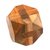 Teak wood puzzle, 'Truncated Cube' - Natural Teak Wood Block Puzzle Handmade in Java (image 2b) thumbail